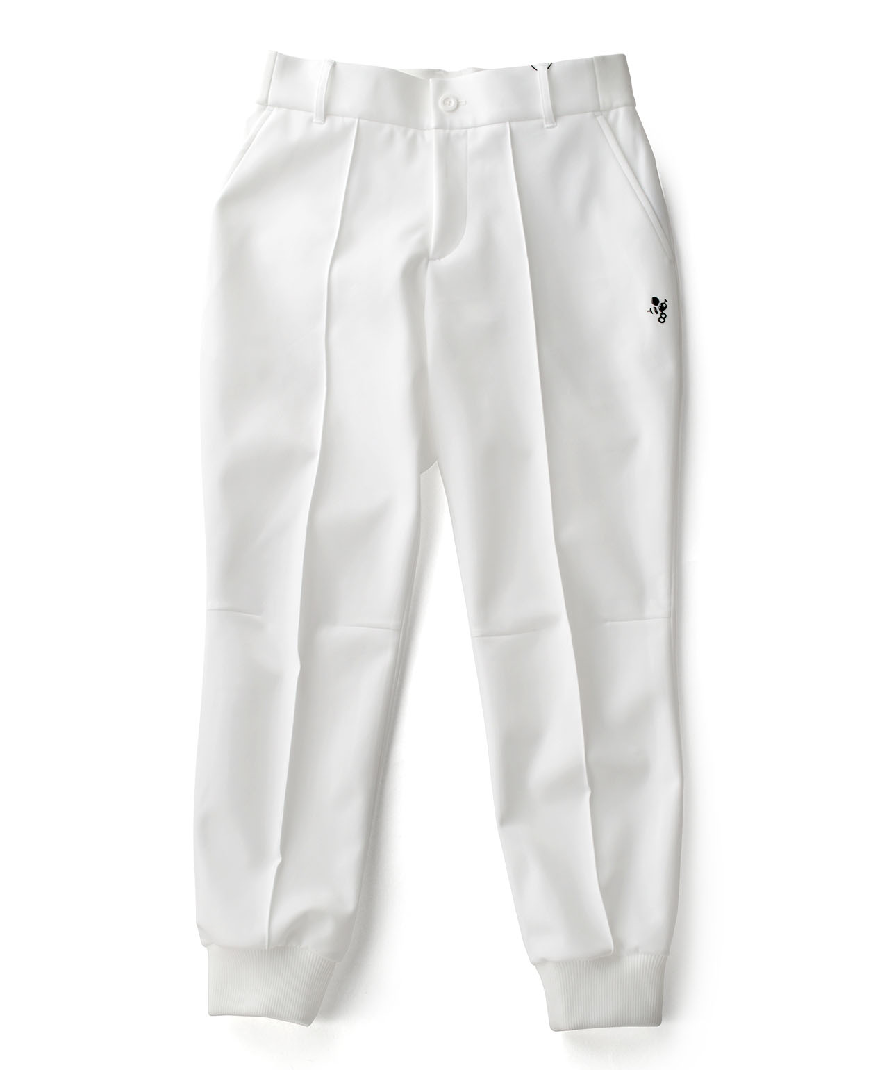 8YARDS / Ribbed Joggers | White