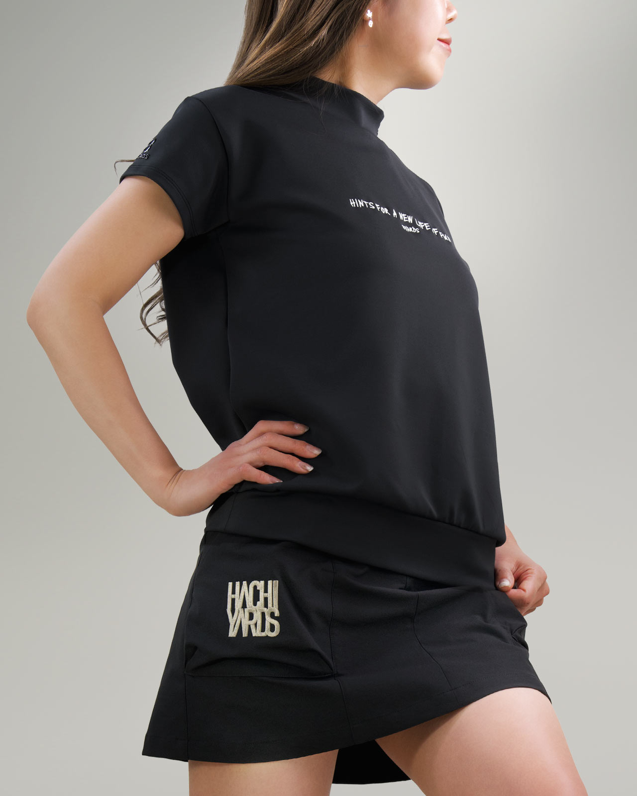 8YARDS / Women's MockNeck 6G