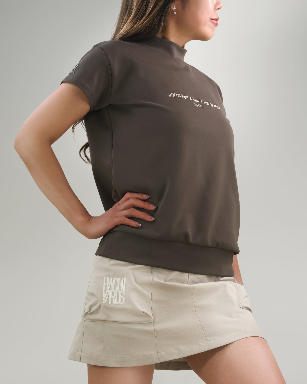 8YARDS / Women's MockNeck 6G