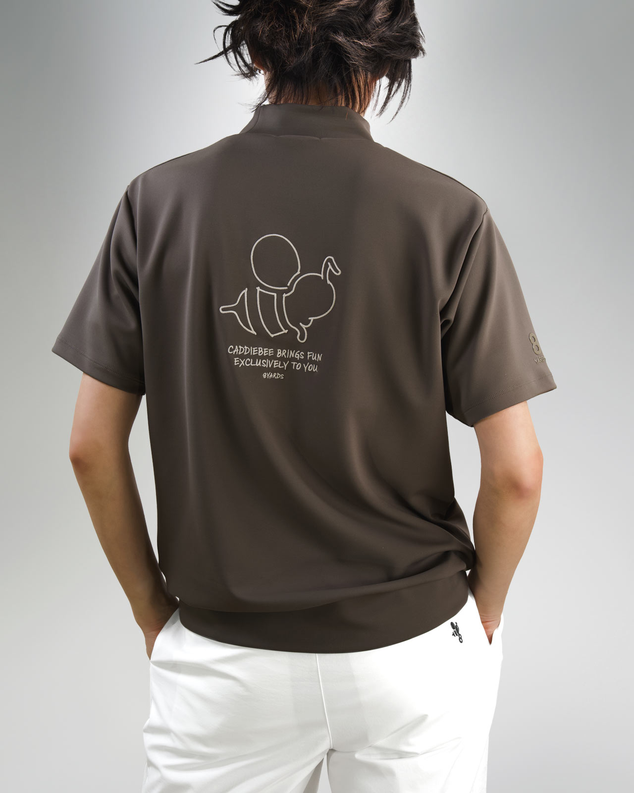 8YARDS / Men's MockNeck 6G