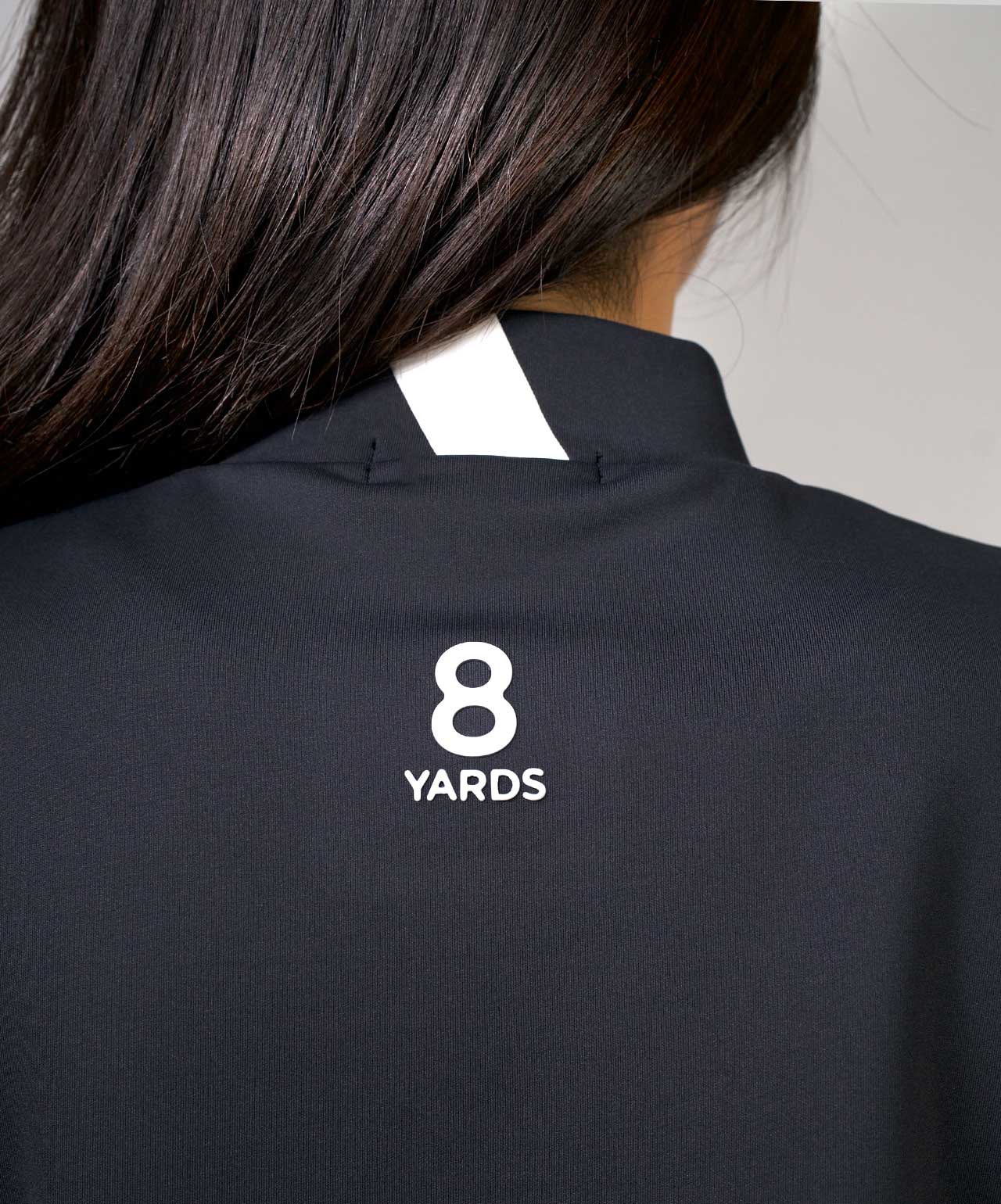 8YARDS / Women's Backslash MockNeck | Black