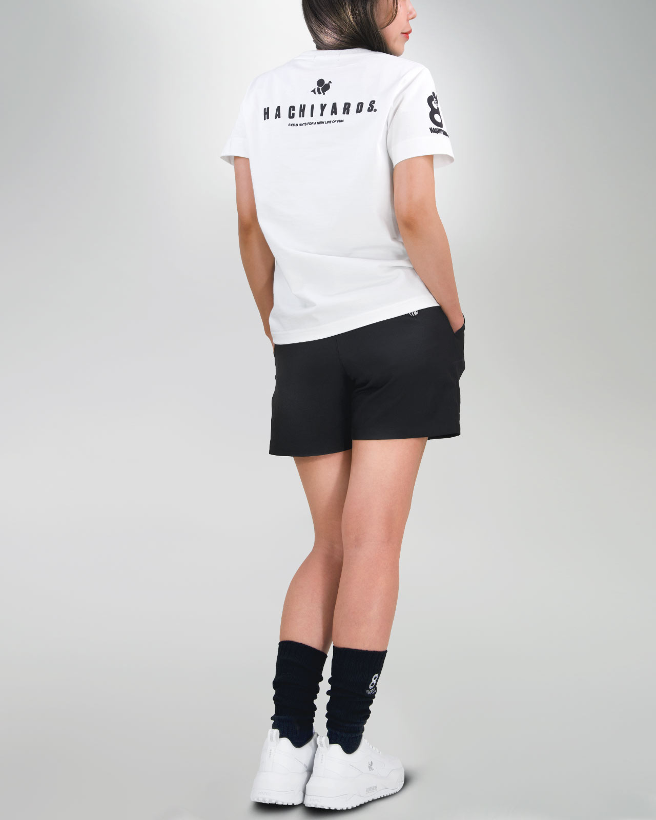8YARDS / Women's Double Tuck Shorts 2G
