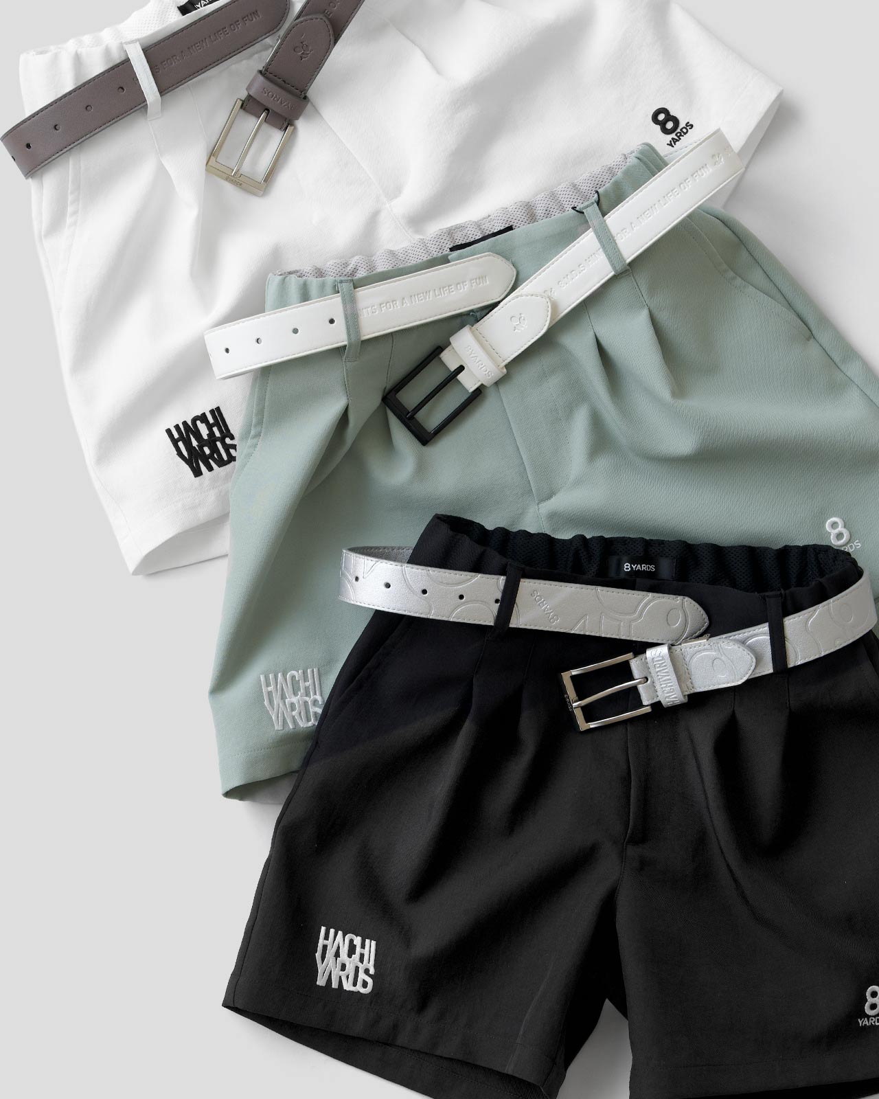 8YARDS / Women's Double Tuck Shorts 2G