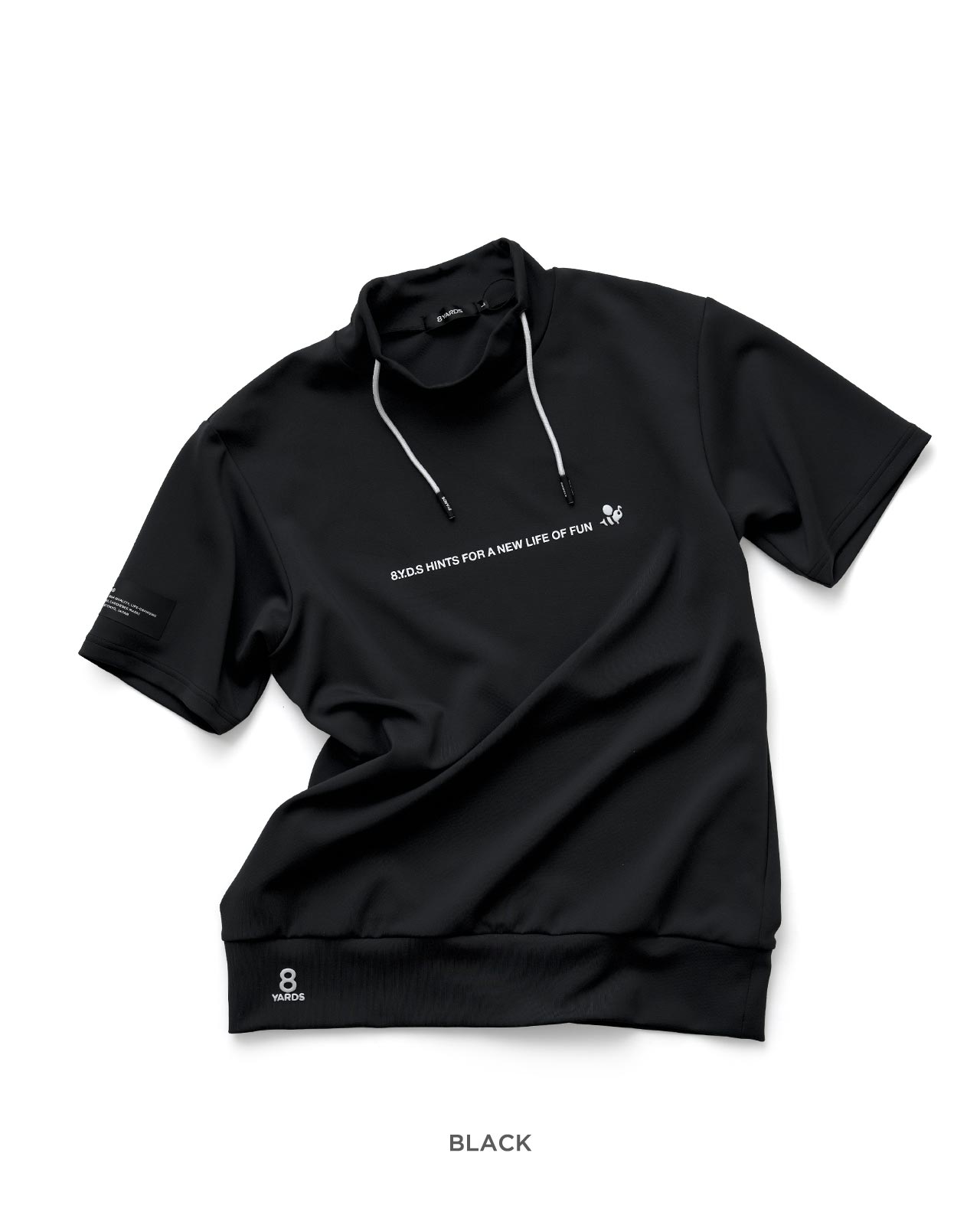 【新品同様】8YARDS Men’s Drawing 8モックネックプルオーバー 8YARDS / Men's Drawcord Mockneck