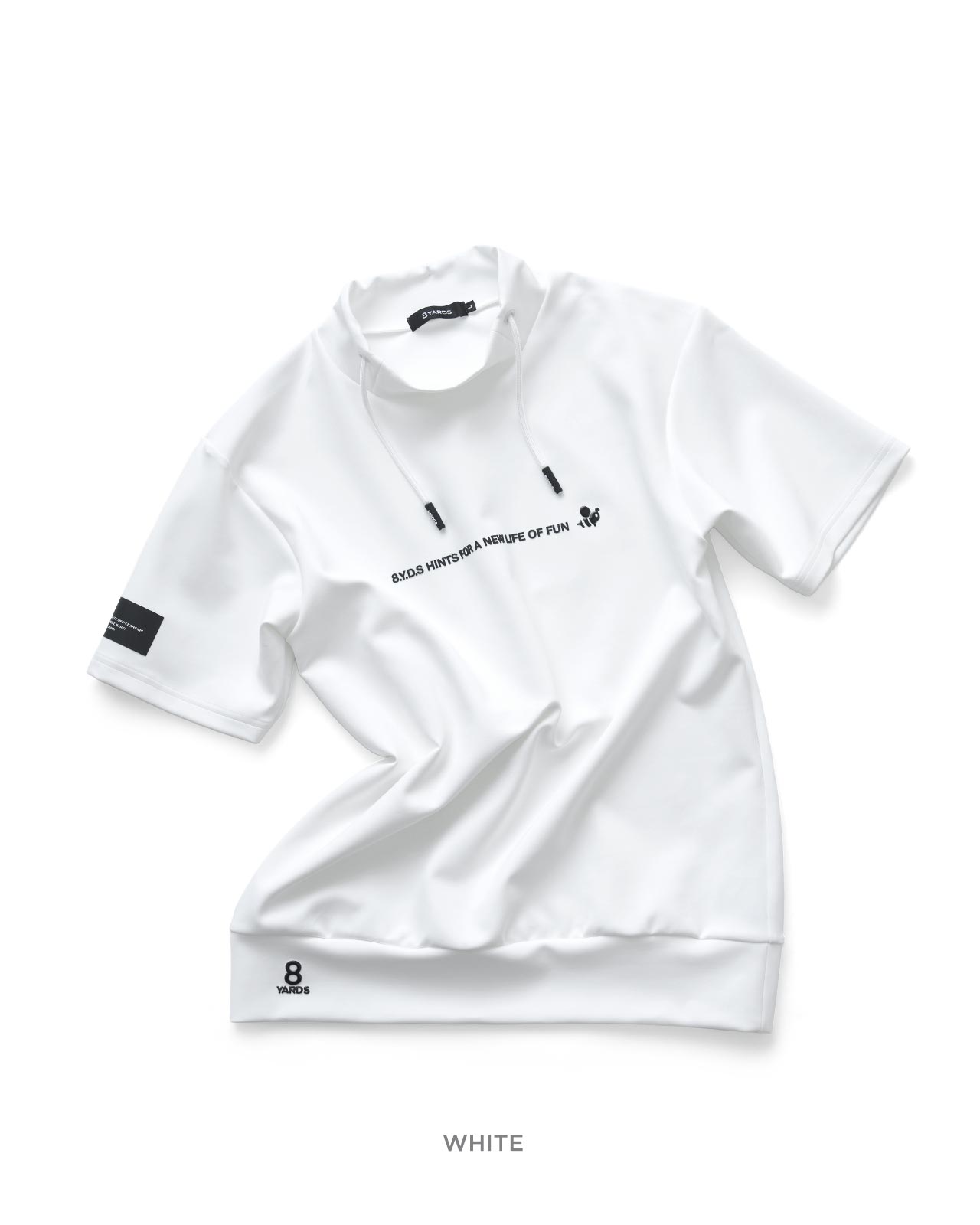 【新品同様】8YARDS Men’s Drawing 8モックネックプルオーバー 8YARDS / Men's Drawcord Mockneck