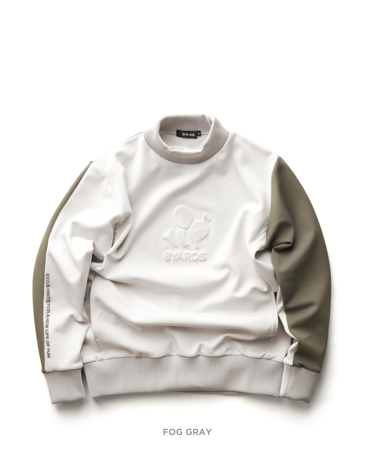 8YARDS / Men's FilledCB Mockneck Pullover