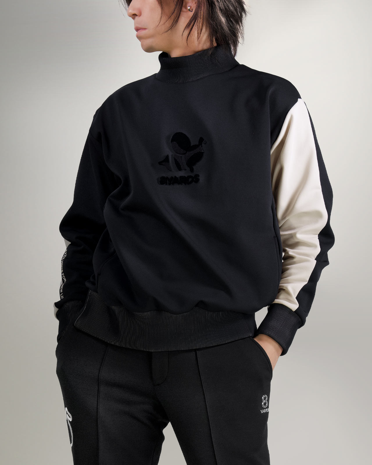 8YARDS / Men's FilledCB Mockneck Pullover