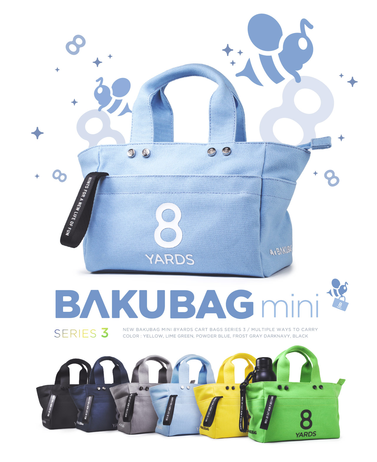 人気❗️】【限定❗️】8ヤーズ BAKUBAG mini Series ミニバッグ+