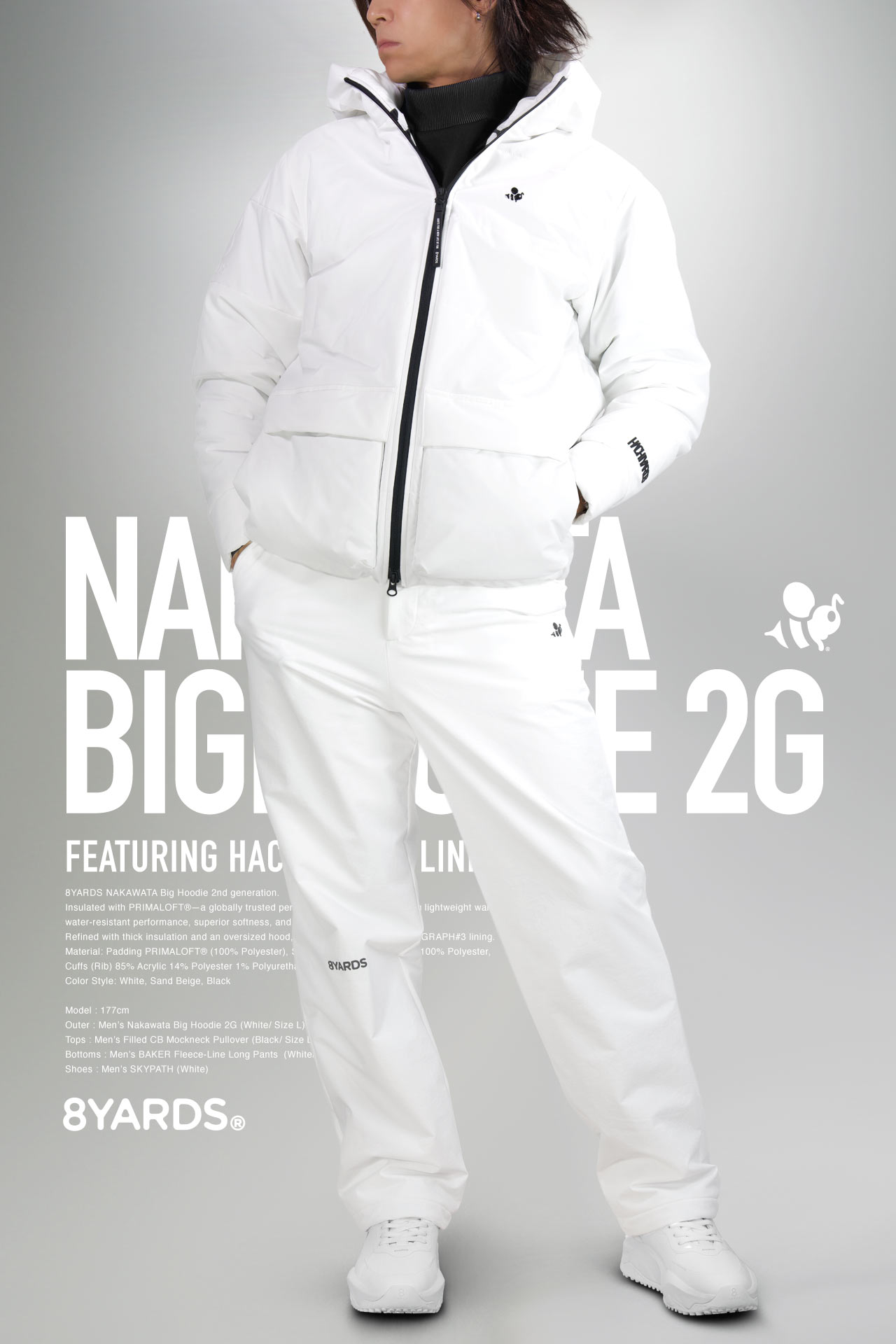 【着用1回】 8yards ゴルフウェア TechnicalShirt XL 着用1回】 8yards ゴルフウェア TechnicalShirt XL