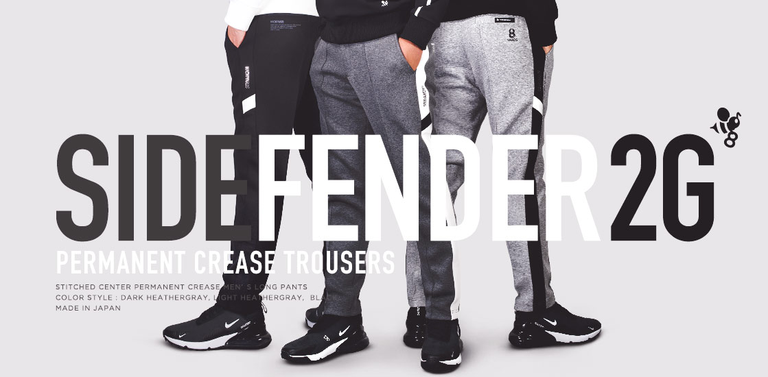 メンズM【ハチヤーズ】SIDE-FENDER 2Gパンツ ブラック abitur.gnesin