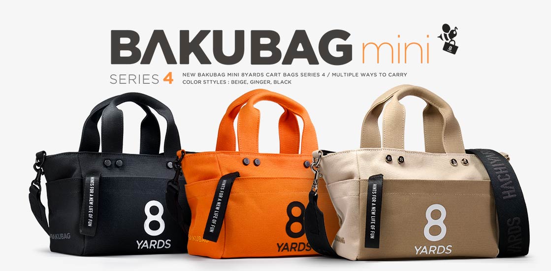 8YARDS / BAKUBAG mini Series 4 | Black