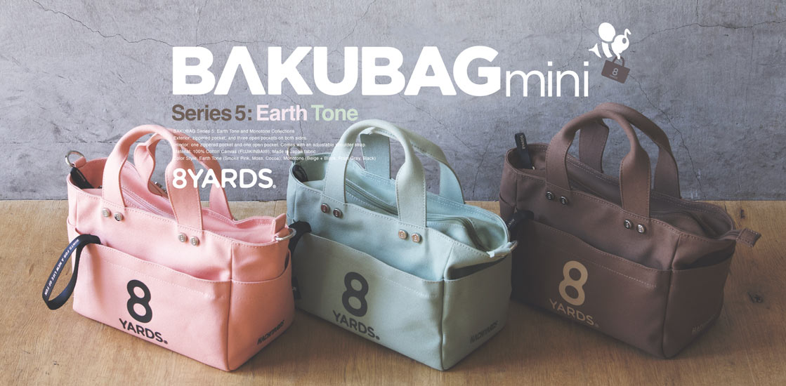 8YARDS / BAKUBAG mini 5 : MONOTONE