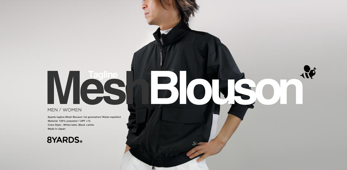 8YARDS / Men's Tagline Mesh Blouson