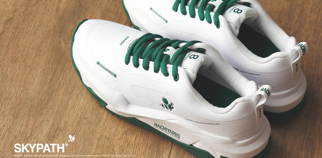 8YARDS / Men's SKYPATH® | White x Green