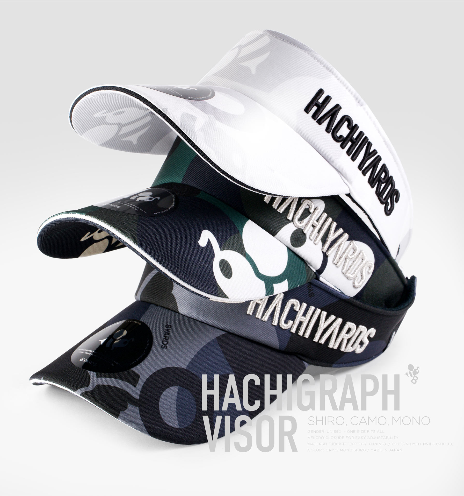 8YARDS | HACHIGRAPH VISOR