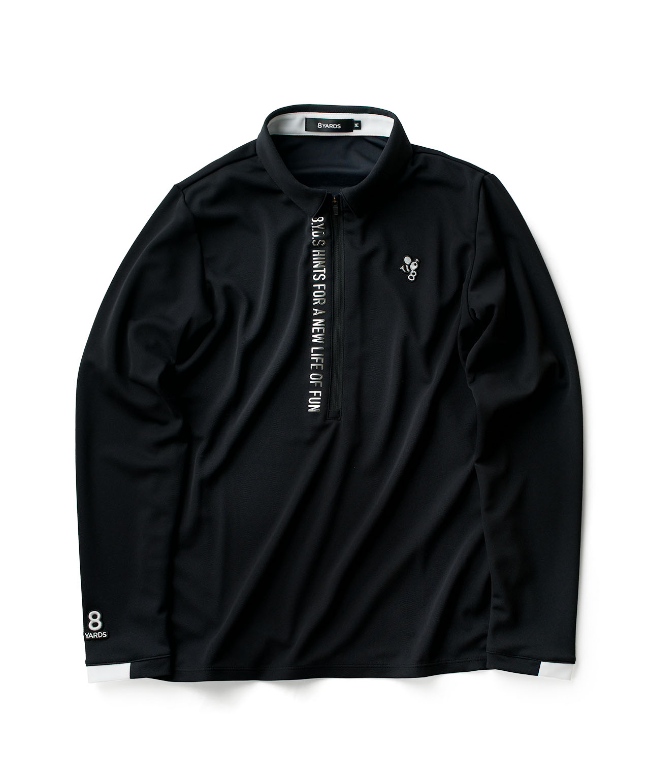 ★美品★8YARDS　ハーフジップ　サイズ S 8YARDS | TAGLINE HALF ZIPUP LONGSLEEVES