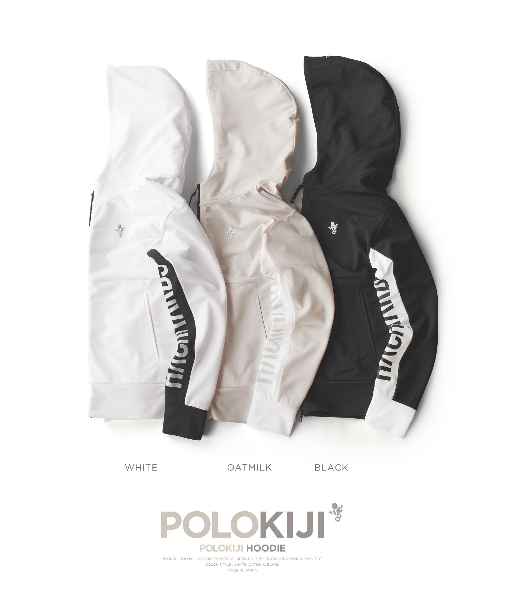 8yards Men's POLOKIJI Hoodieとキャップ-クリスチャン・ディオール