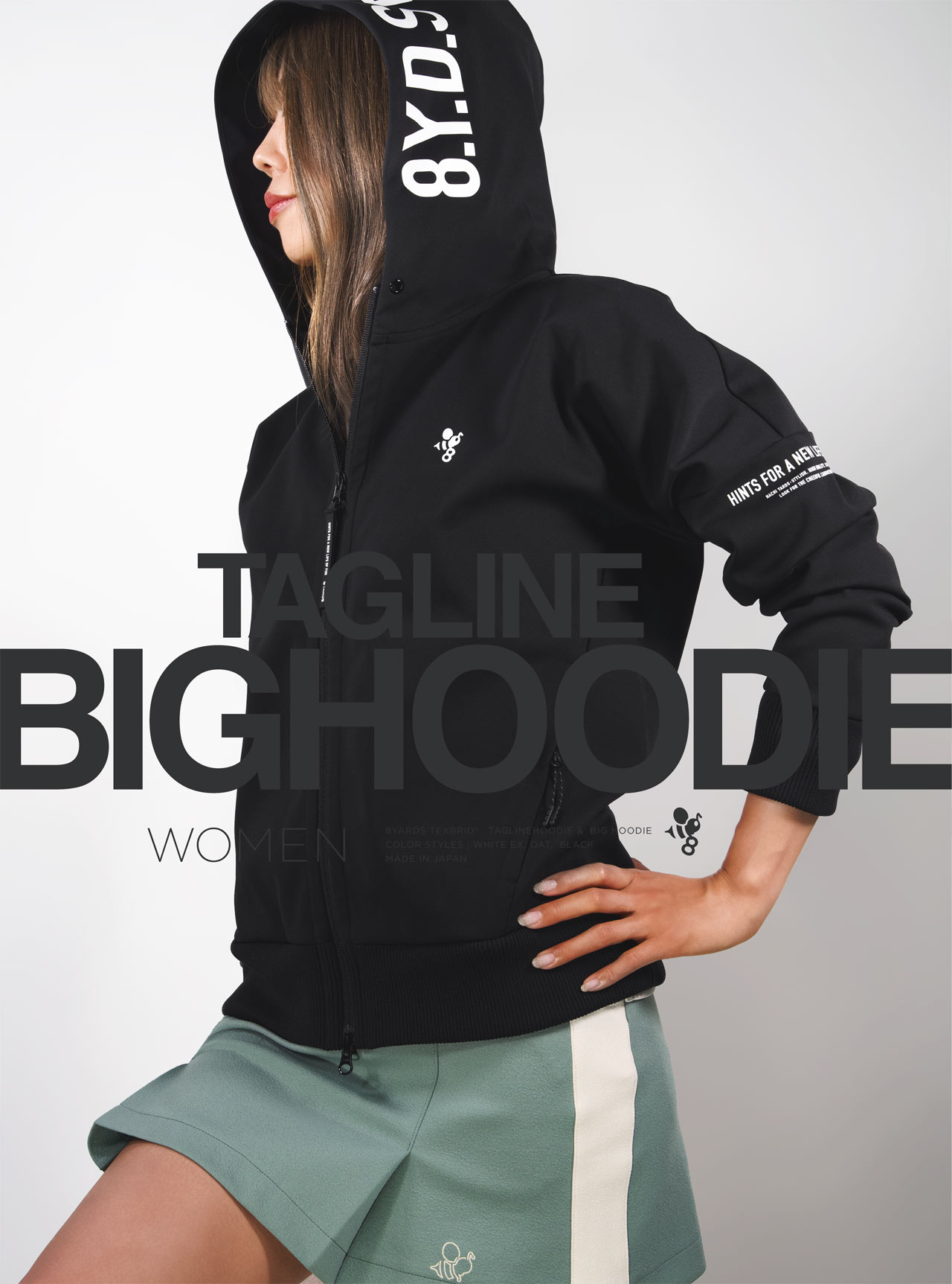 お歳暮 時期 | 8YARDS TAGLINE HOODIE BIG メンズウェア