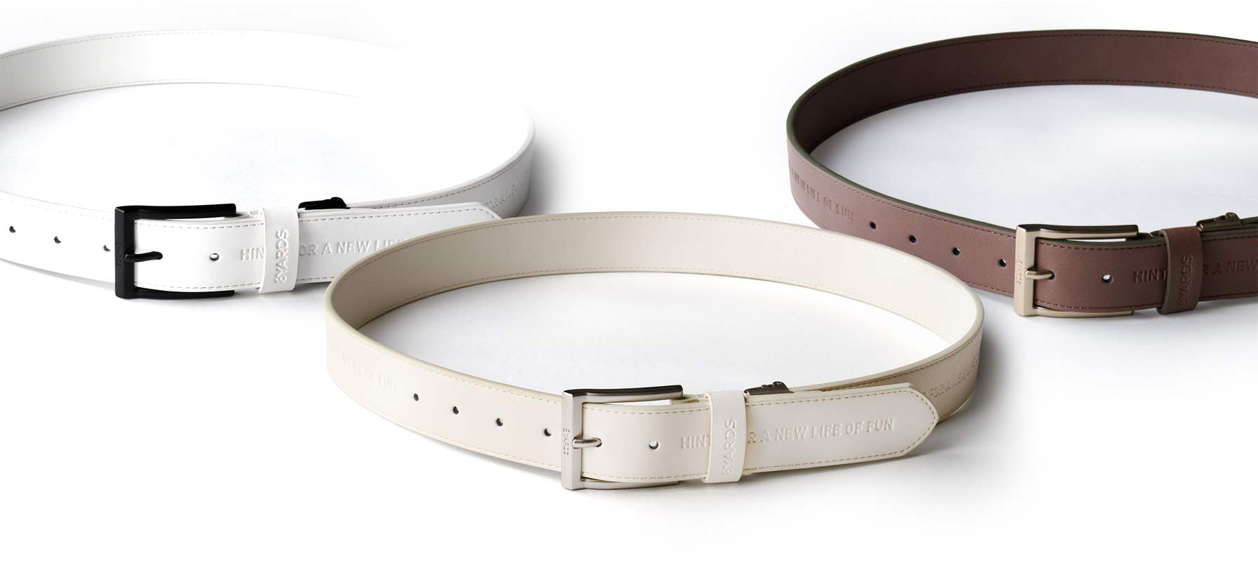 8YARDS | CADDIEBEE & TAGLINE DEBOSSED BELT