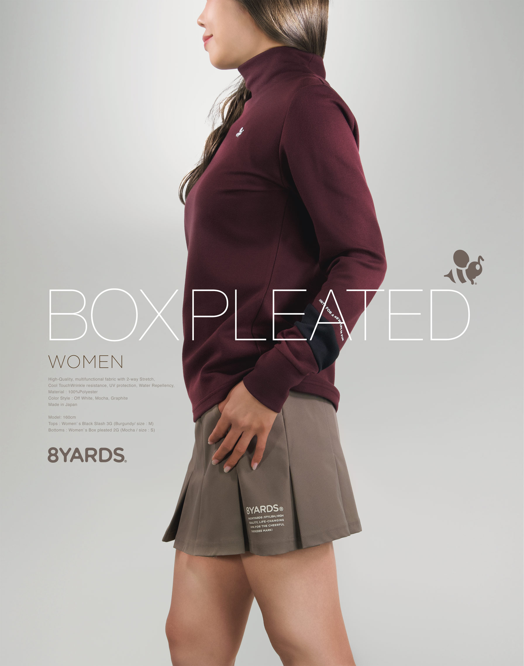 福袋 | レディースファッション通販【公式】 8YARDS | PLEATED BOX レディースウェア
