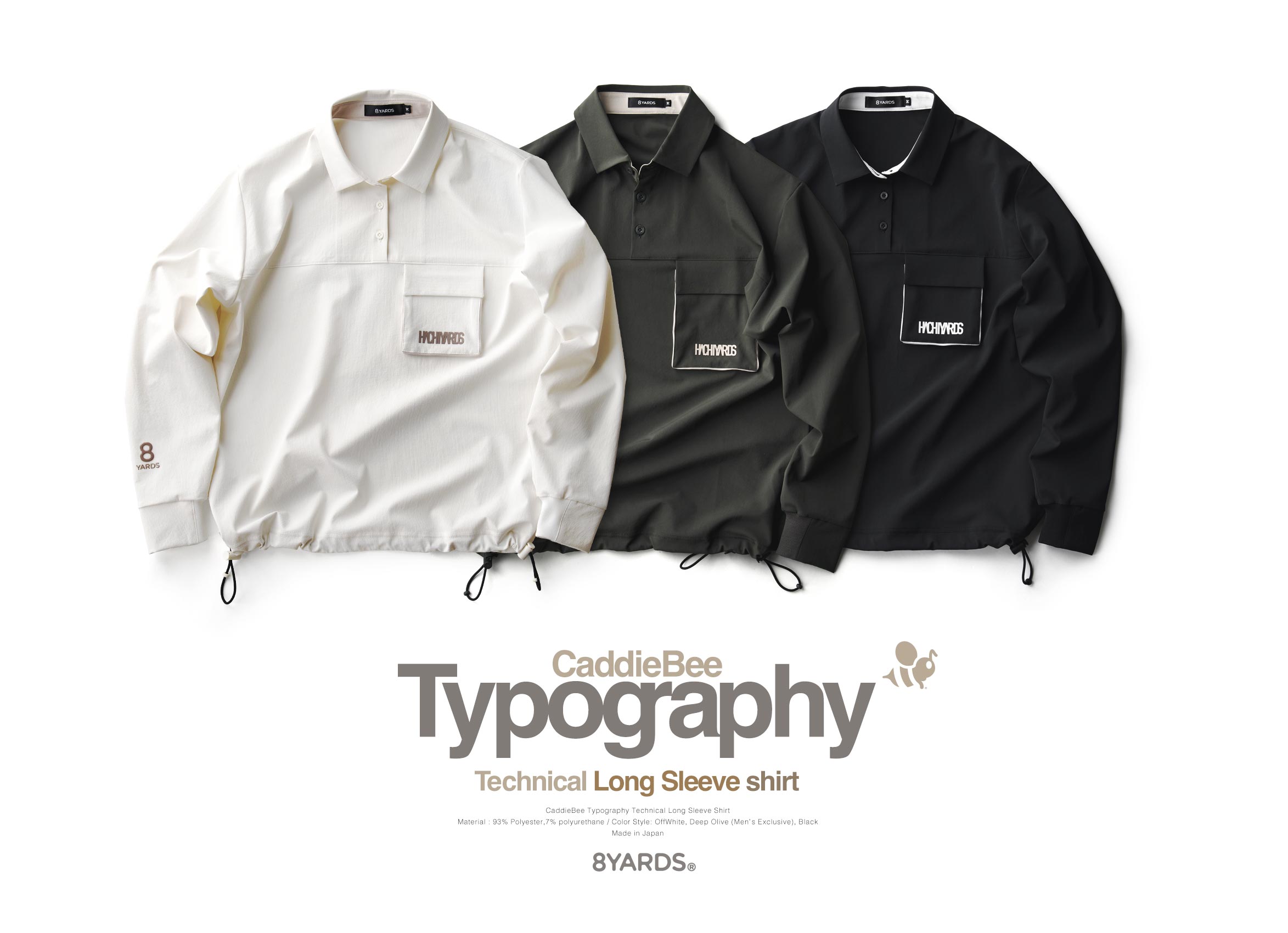8YARDS | CB TYPOGRAPHY LONGSLEEVE