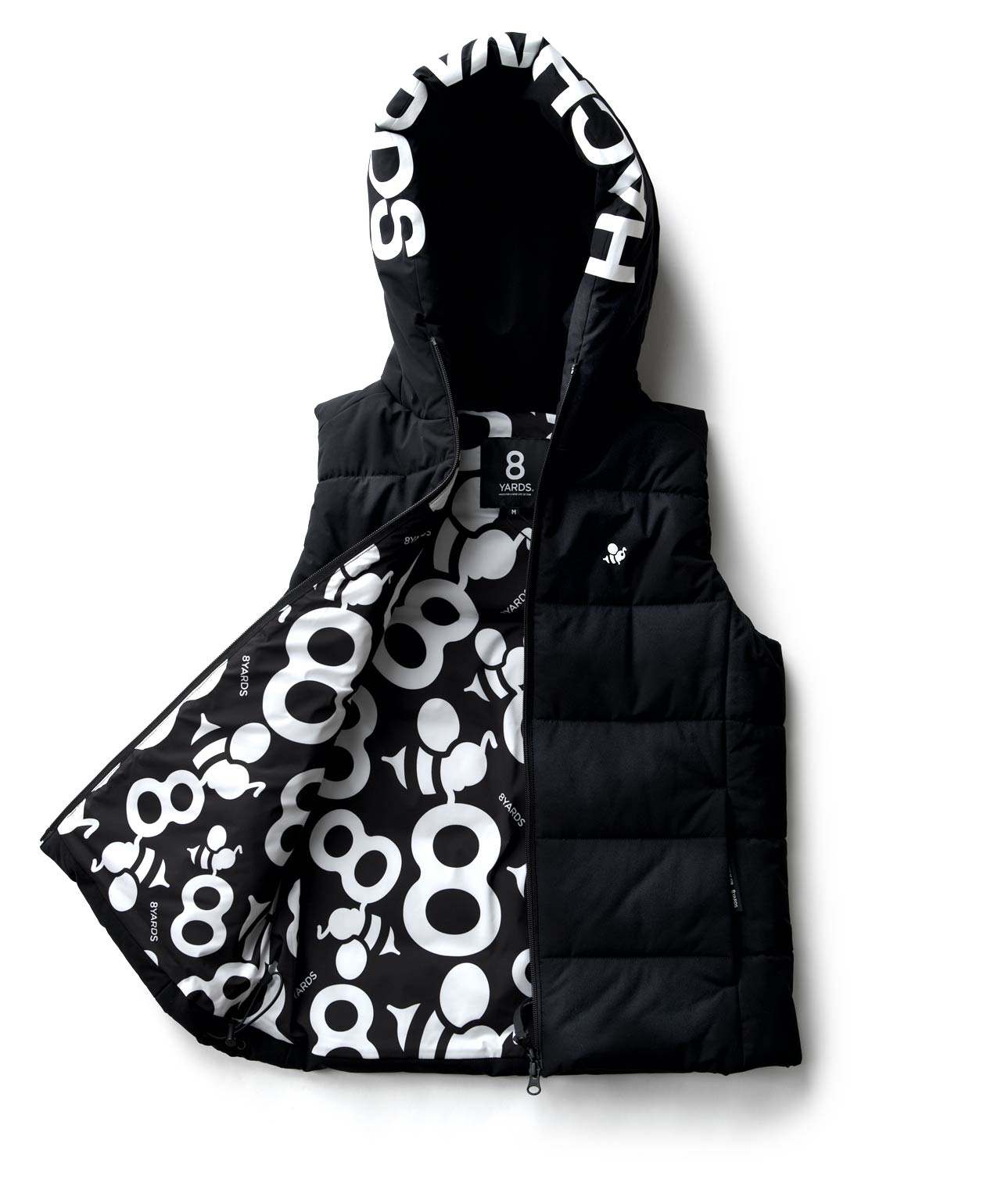 最新人気 8YARDS | NAKAWATA BIG HOODIE VEST メンズウェア