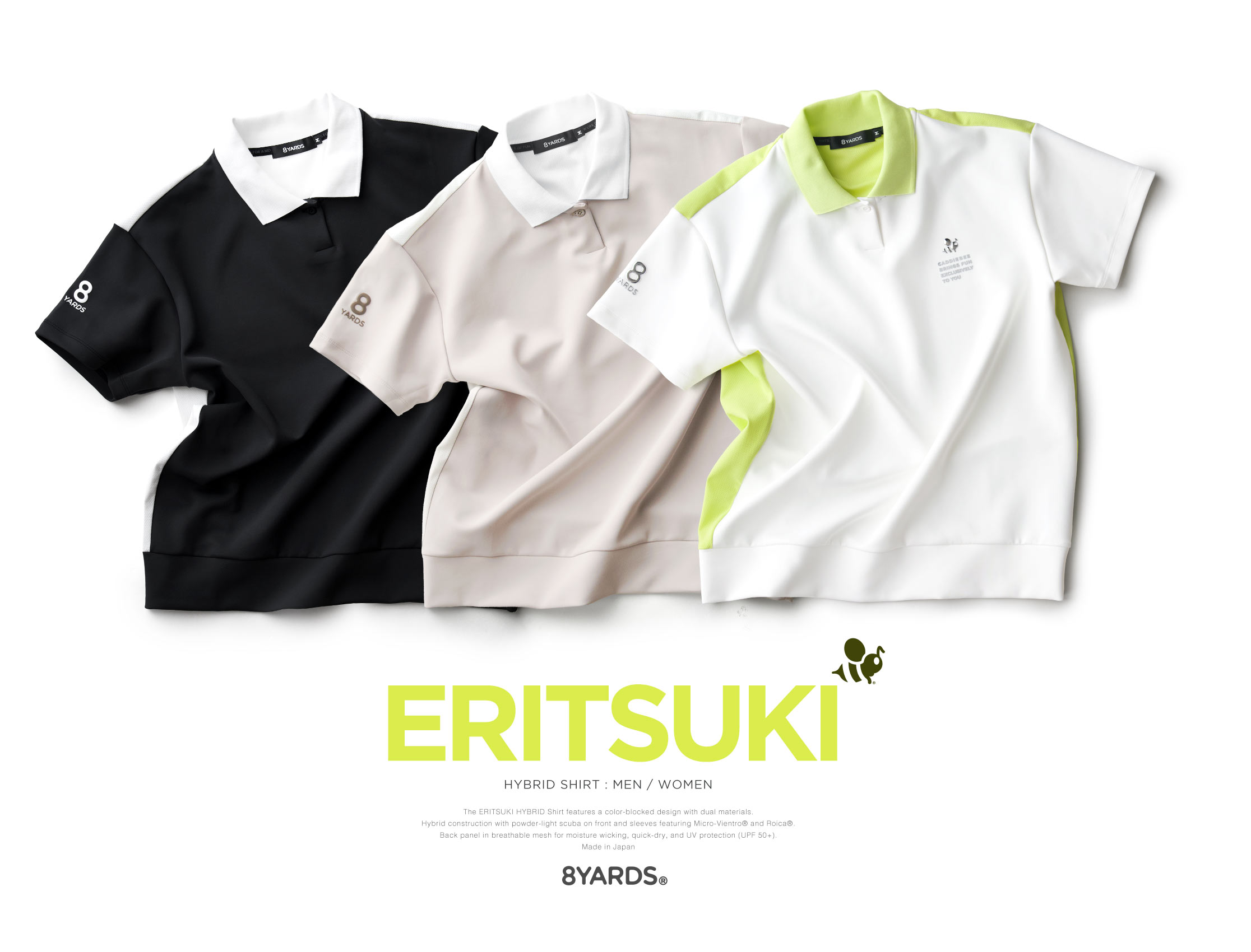 メンズウェア 8YARDS ERITSUKI HYBRID SHIRT 8YARDS | ERITSUKI HYBRID