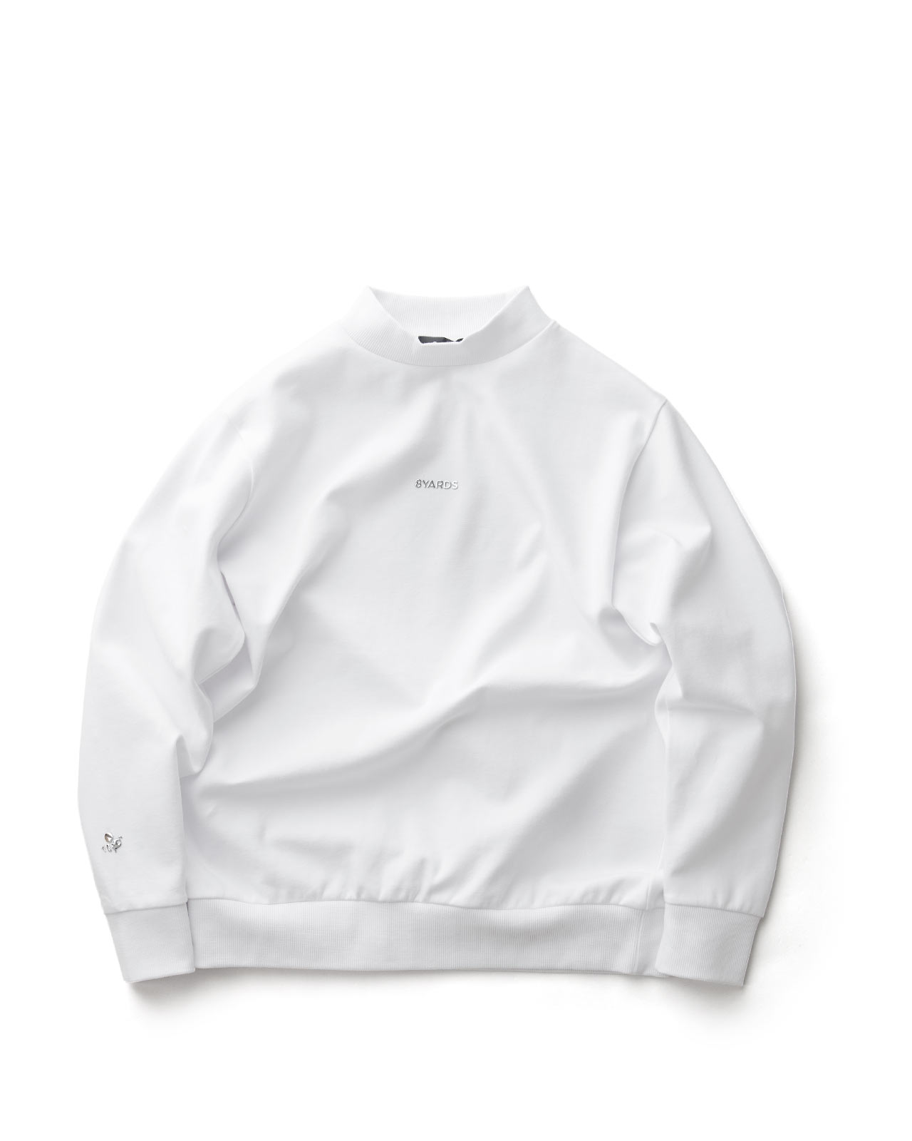 【新品タグ付】8YARDS ♪Drawing 8ホワイト トレーナー M 8YARDS | Drawing 8