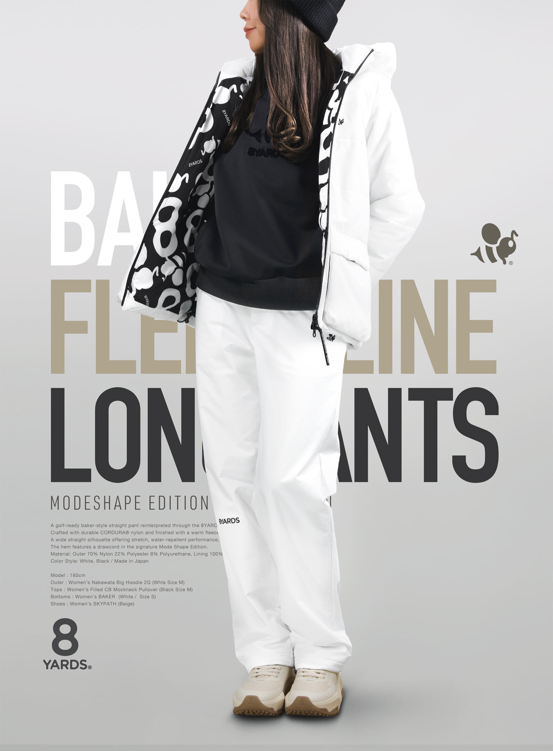 8YARDS Women’s LONGPANTS.H Black EX M 8YARDS Women's LONGPANTS.H Black EX M 【公式通販】