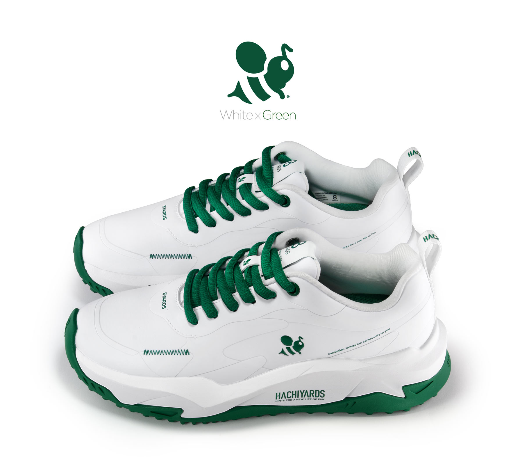 8YARDS | SKYPATH® White x Green