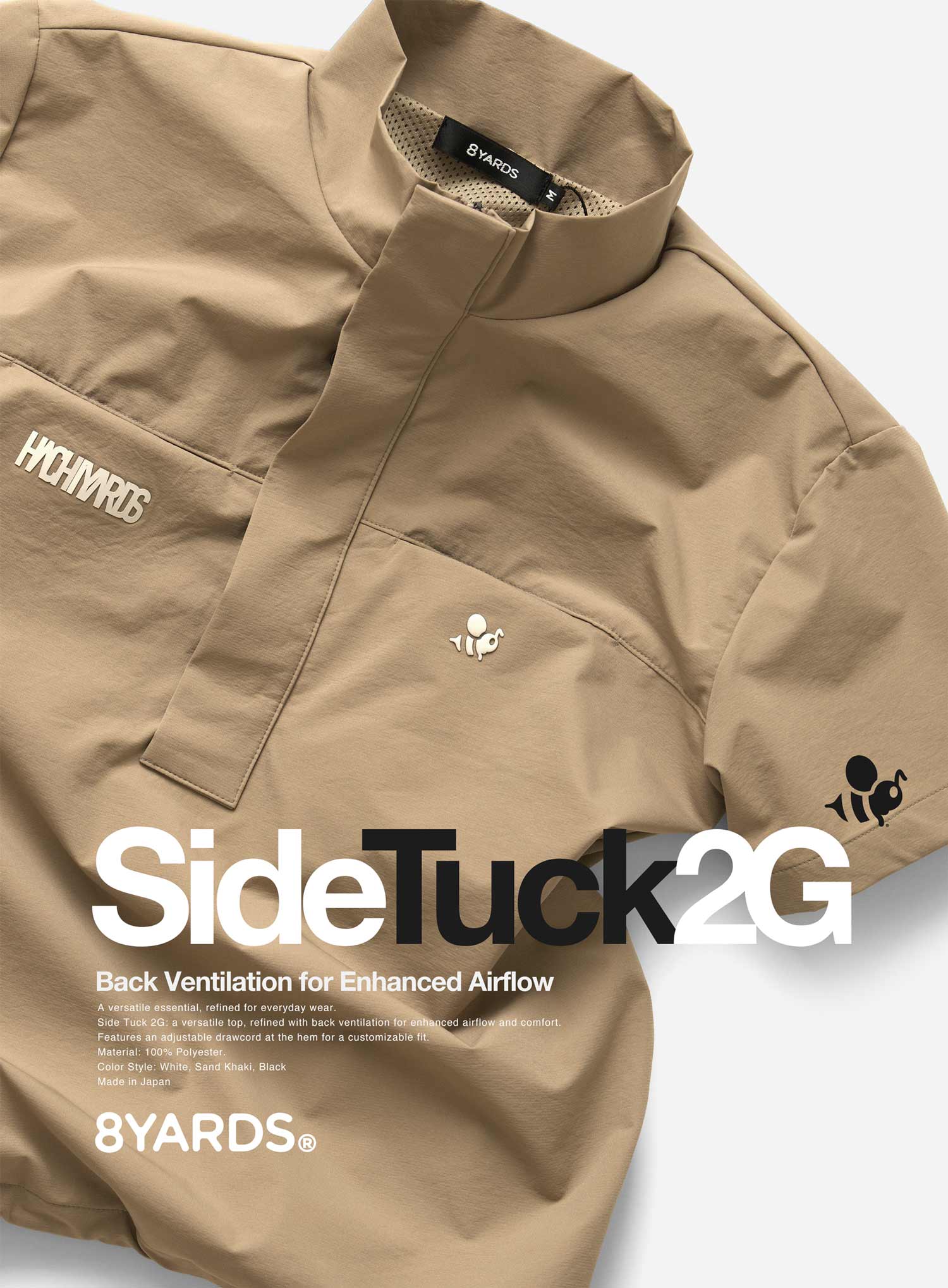 8YARDS | SIDETUCK HALF SLEEVE 2G
